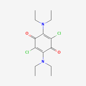 2,5-Dichloro-3,6-bis(diethylamino)-p-benzoquinone