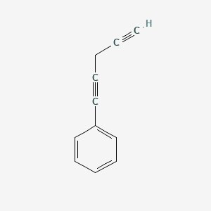 molecular formula C11H8 B1619292 1,4-Pentadiynylbenzene CAS No. 6088-96-6