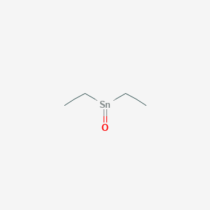 molecular formula C4H10OSn B1619297 DIETHYLTIN OXIDE CAS No. 3682-12-0