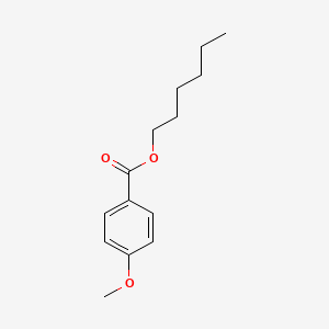 molecular formula C14H20O3 B1619302 Hexyl anisate CAS No. 71607-26-6