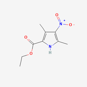 Ethyl 3,5-dimethyl-4-nitro-1H-pyrrole-2-carboxylate