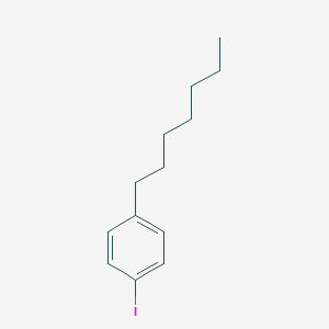 molecular formula C13H19I B161933 1-庚基-4-碘苯 CAS No. 131894-91-2
