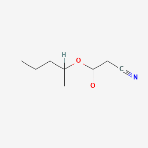 Acetic acid, cyano-, 1-methylbutyl ester