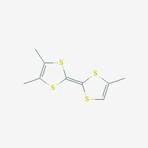molecular formula C9H10S4 B1619348 4,4',5-Trimethyltetrathiafulvalene CAS No. 49868-52-2
