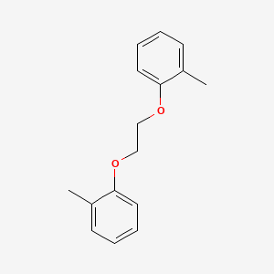 molecular formula C16H18O2 B1619352 1-Methyl-2-[2-(2-methylphenoxy)ethoxy]benzene CAS No. 53223-37-3