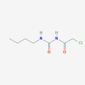 molecular formula C7H13ClN2O2 B1619353 n-[(butylamino)carbonyl]-2-chloroacetamide CAS No. 25679-91-8
