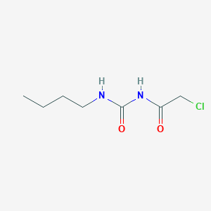 molecular formula C7H13ClN2O2 B1619353 N-(butylcarbamoyl)-2-chloroacetamide CAS No. 25679-91-8