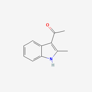 molecular formula C11H11NO B1619355 1-(2-methyl-1H-indol-3-yl)ethanone CAS No. 22582-52-1