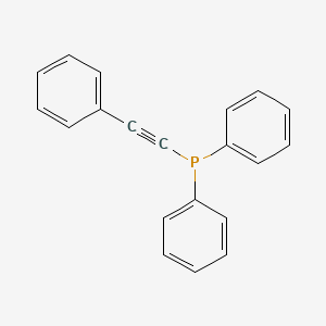 molecular formula C20H15P B1619358 Diphenyl(phenylethynyl)phosphine CAS No. 7608-17-5