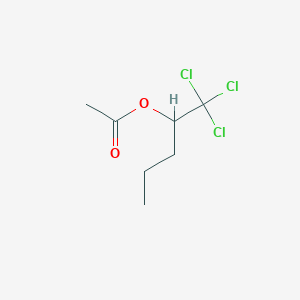 B1619359 1,1,1-Trichloropentan-2-yl acetate CAS No. 80982-62-3