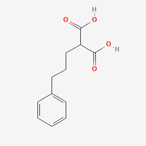 molecular formula C12H14O4 B1619384 2-(3-苯基丙基)丙二酸 CAS No. 5454-06-8