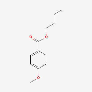 molecular formula C12H16O3 B1619386 Benzoic acid, 4-methoxy-, butyl ester CAS No. 6946-35-6