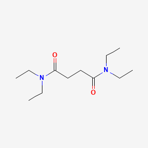 molecular formula C12H24N2O2 B1619387 Succinamide, N,N,N',N'-tetraethyl- CAS No. 22692-57-5