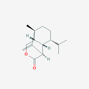 molecular formula C15H22O2 B161939 Prehelminthosporolactone CAS No. 118101-72-7