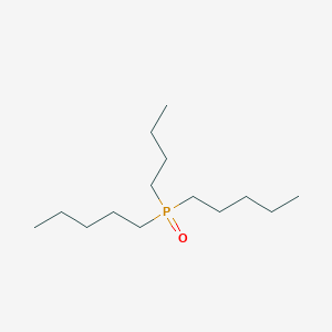 molecular formula C14H31OP B1619394 Phosphine oxide, butyldipentyl- CAS No. 73986-81-9