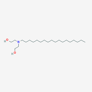 molecular formula C22H47NO2 B161941 Stearyldiethanolamine CAS No. 10213-78-2