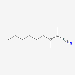 molecular formula C11H19N B1619415 2,3-Dimethylnon-2-enenitrile CAS No. 53153-67-6