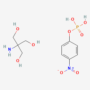 molecular formula C10H17N2O9P B1619416 P-Nitrophenyl phosphate trisbuffer salt CAS No. 52435-04-8