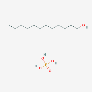 molecular formula C13H31O5P B1619418 Isotridecyl phosphate CAS No. 52933-07-0