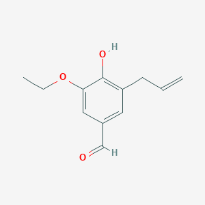 molecular formula C12H14O3 B1619433 3-Allyl-5-ethoxy-4-hydroxybenzaldehyde CAS No. 225939-34-4