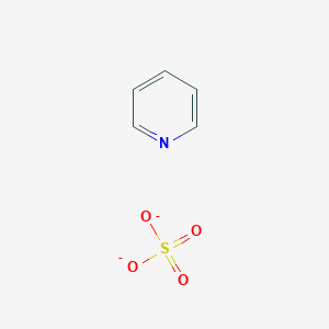 molecular formula C5H5NO4S-2 B1619439 pyridine;sulfate CAS No. 543-54-4