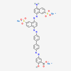 molecular formula C39H24N7Na3O9S2 B1619442 C.I. Direct Brown 27 CAS No. 6360-29-8