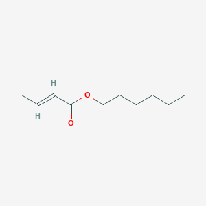 molecular formula C10H18O2 B161946 己酸己酯 CAS No. 1617-25-0