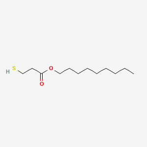 molecular formula C12H24O2S B1619461 Nonyl 3-mercaptopropionate CAS No. 67231-93-0