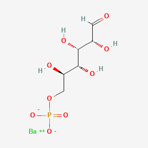 molecular formula C6H11BaO9P B1619485 Barium glucose 6-phosphate CAS No. 5996-16-7