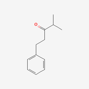 molecular formula C12H16O B1619501 4-Methyl-1-phenylpentan-3-one CAS No. 40463-09-0