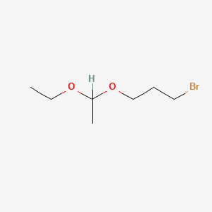 molecular formula C7H15BrO2 B1619524 1-Bromo-3-(1-ethoxyethoxy)propane CAS No. 34399-67-2