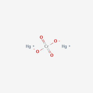 molecular formula CrHg2O4 B1619533 Mercury(I) chromate CAS No. 13465-34-4