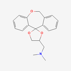 molecular formula C19H21NO3 B1619542 Spiroxepin CAS No. 47254-05-7