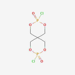 molecular formula C5H8Cl2O6P2 B1619549 3,9-Dichloro-2,4,8,10-tetraoxa-3,9-diphosphaspiro[5.5]undecane 3,9-dioxide CAS No. 714-87-4