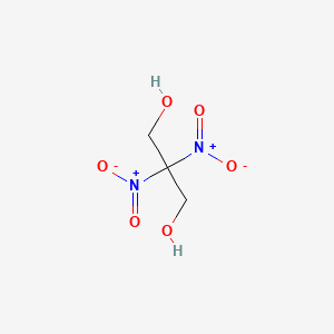 molecular formula C3H8O2<br>C3H8O2<br>CH3CHOHCH2OH B1619563 2,2-Dinitropropane-1,3-diol CAS No. 2736-80-3