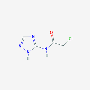 2-Chloro-N-(1H-[1,2,4]triazol-3-yl)-acetamide