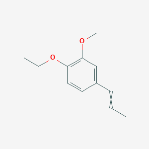 molecular formula C12H16O2 B1619606 乙基异丁香油酚 CAS No. 7784-67-0