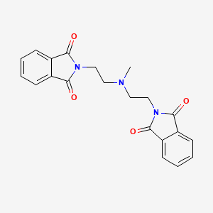 Methylamine, bis(beta-(phthalimido)ethyl)-