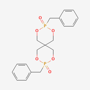 2,4,8,10-Tetraoxa-3,9-diphosphaspiro[5.5]undecane, 3,9-bis(phenylmethyl)-, 3,9-dioxide