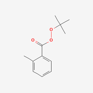 Benzenecarboperoxoic acid, 2-methyl-, 1,1-dimethylethyl ester