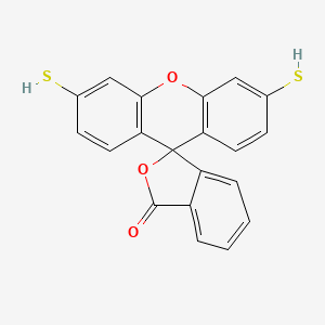molecular formula C20H12O3S2 B1619629 Thiofluorescein CAS No. 25319-73-7