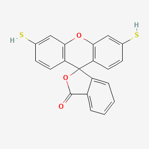 Spiro[isobenzofuran-1(3H),9'-[9H]xanthen]-3-one, 3',6'-dimercapto-
