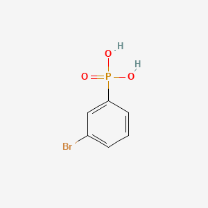 molecular formula C6H6BrO3P B1619641 Phosphonic acid, (m-bromophenyl)- CAS No. 6959-02-0