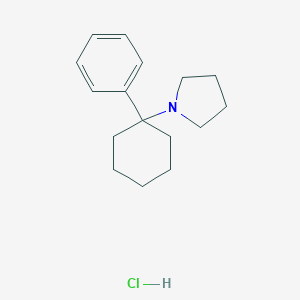 molecular formula C16H24ClN B161965 1-(1-Phenylcyclohexyl)pyrrolidine hydrochloride CAS No. 1934-48-1