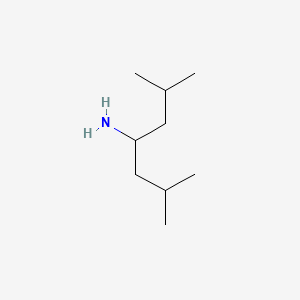 molecular formula C9H21N B1619667 2,6-dimethylheptan-4-amine CAS No. 65530-92-9