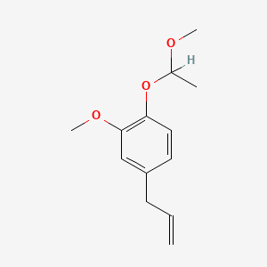 Benzene, 2-methoxy-1-(1-methoxyethoxy)-4-(2-propenyl)-