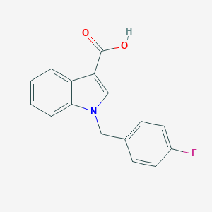 molecular formula C16H12FNO2 B161970 FUB-PB-22 3-carboxyindole metabolite CAS No. 226883-79-0