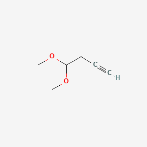 molecular formula C6H10O2 B1619715 4,4-Dimethoxybut-1-yne CAS No. 33639-45-1