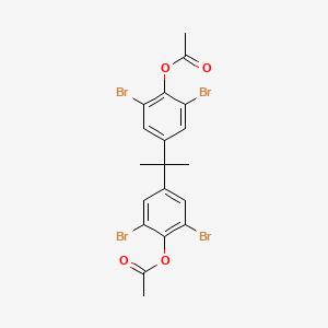 molecular formula C19H16Br4O4 B1619716 4,4'-Isopropylidenebis(2,6-dibromophenyl) diacetate CAS No. 33798-02-6