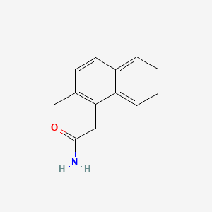 molecular formula C13H13NO B1619721 2-甲基-1-萘乙酰胺 CAS No. 85-07-4